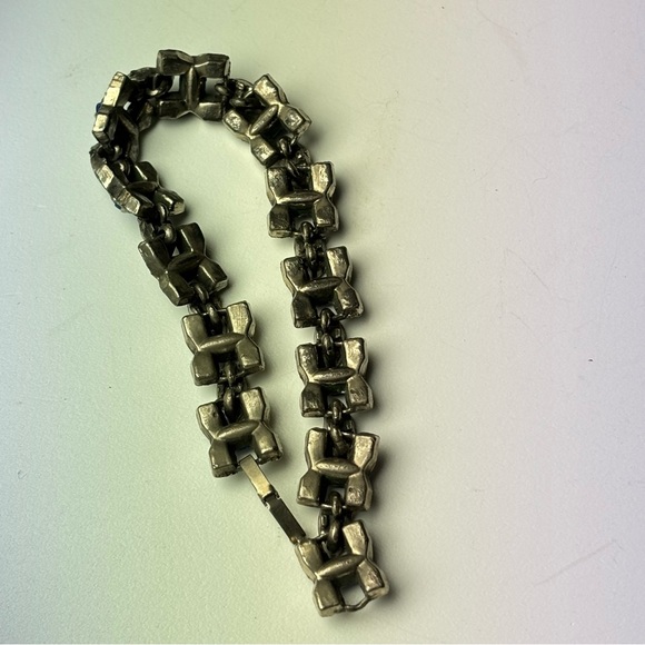 Bracelet post war white metal - Picture 3 of 3